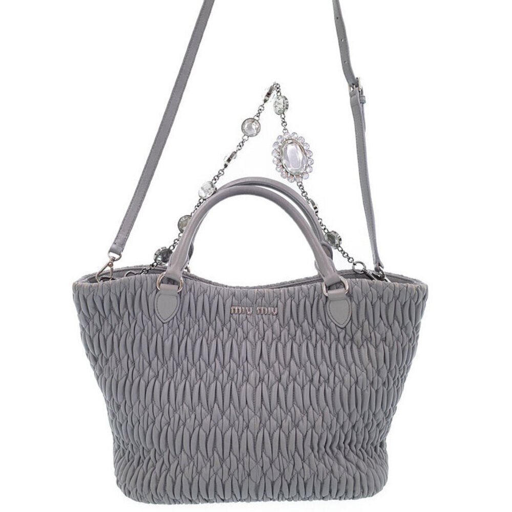 Miu Miu Nappa Handbag